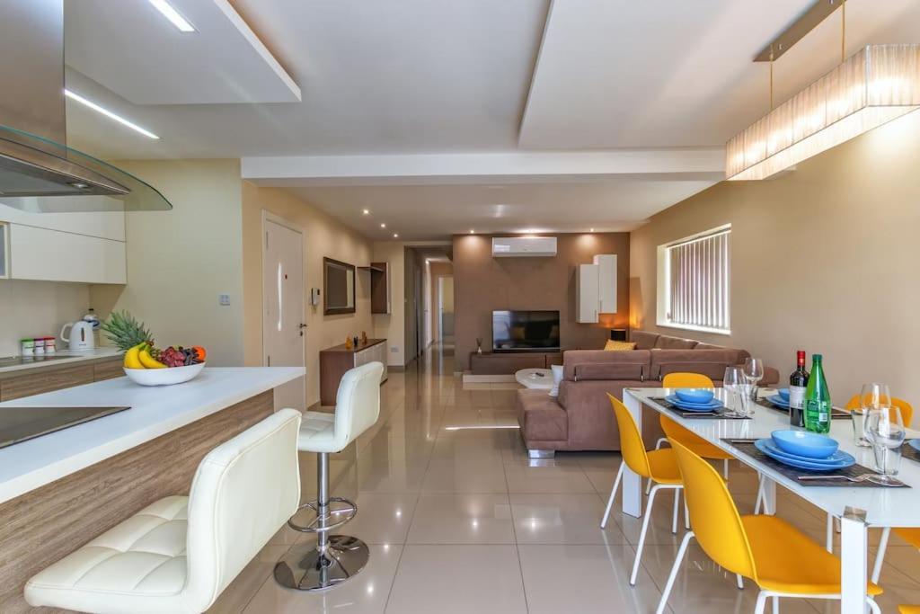 Modern 3 Bedroom Apartment Close To Paceville And Beach Is-Swieqi 外观 照片